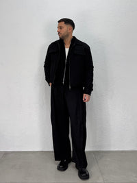 JACKET CROPPED COORDSET BALOON