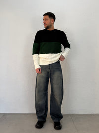 MAGLIONE TRICOLOR