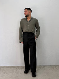 CAMICIA IN VISCOSA OVER