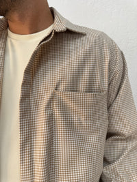 CAMICIA PIED DE POULE BOXY