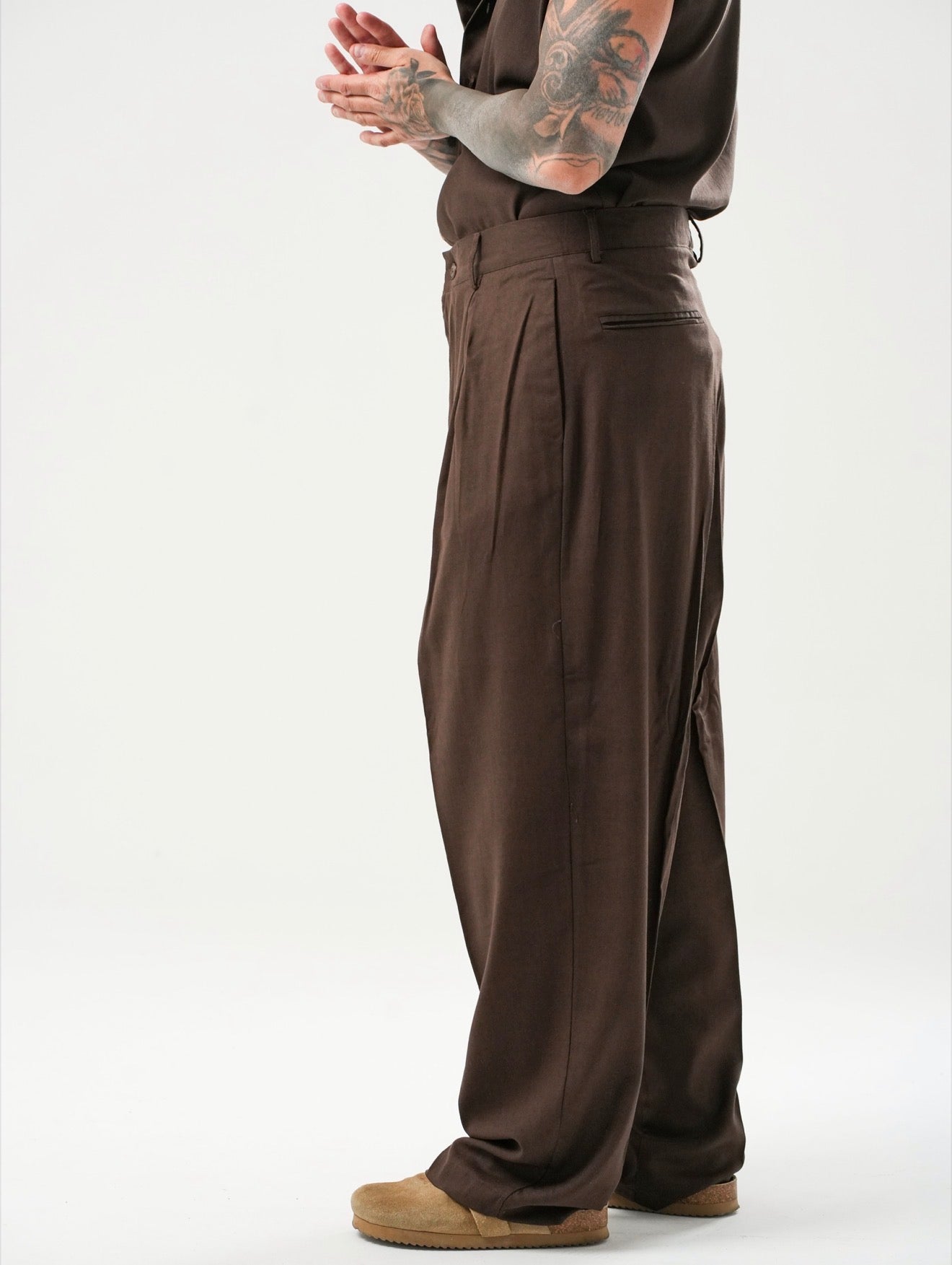PANTALONE NEMEA PINCES BACIATA