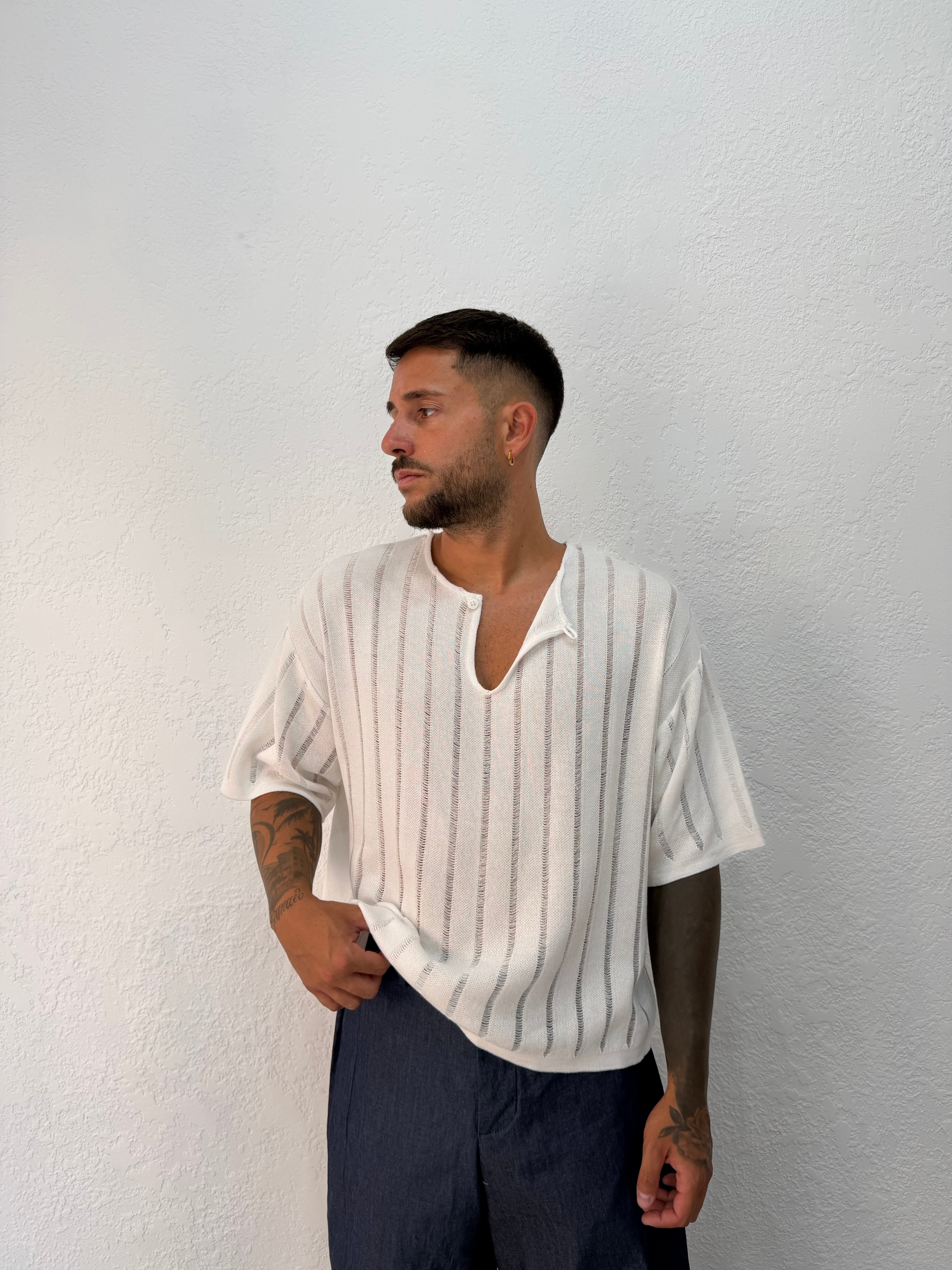 MAGLIA IN FILO HAITI M/M