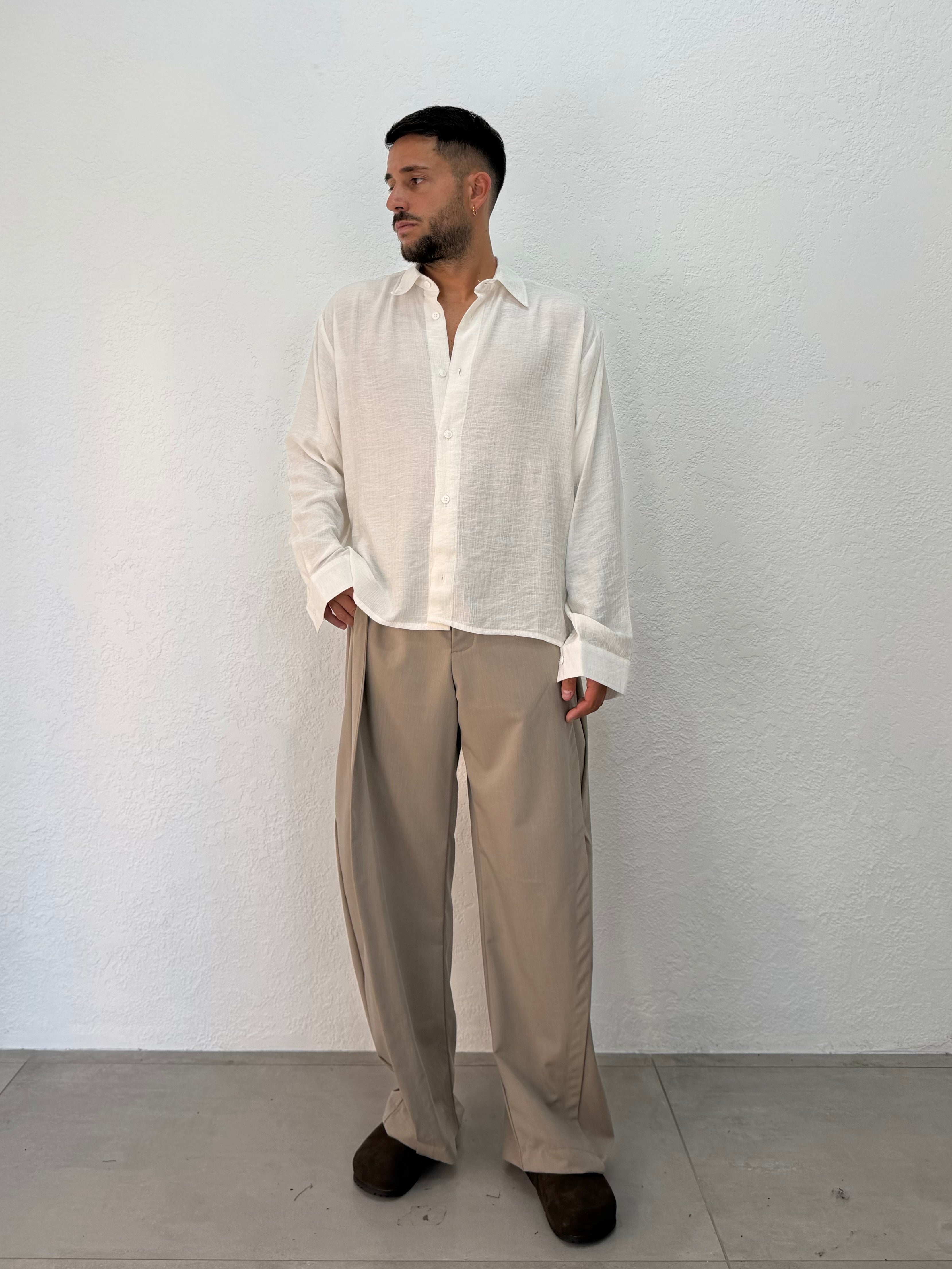 PANTALONE PINCES LATERALE MIDWEST