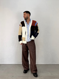 CARDIGAN BICOLOR