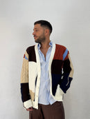 CARDIGAN BICOLOR