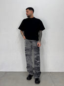 T-SHIRT COTONE PESANTE BOXY