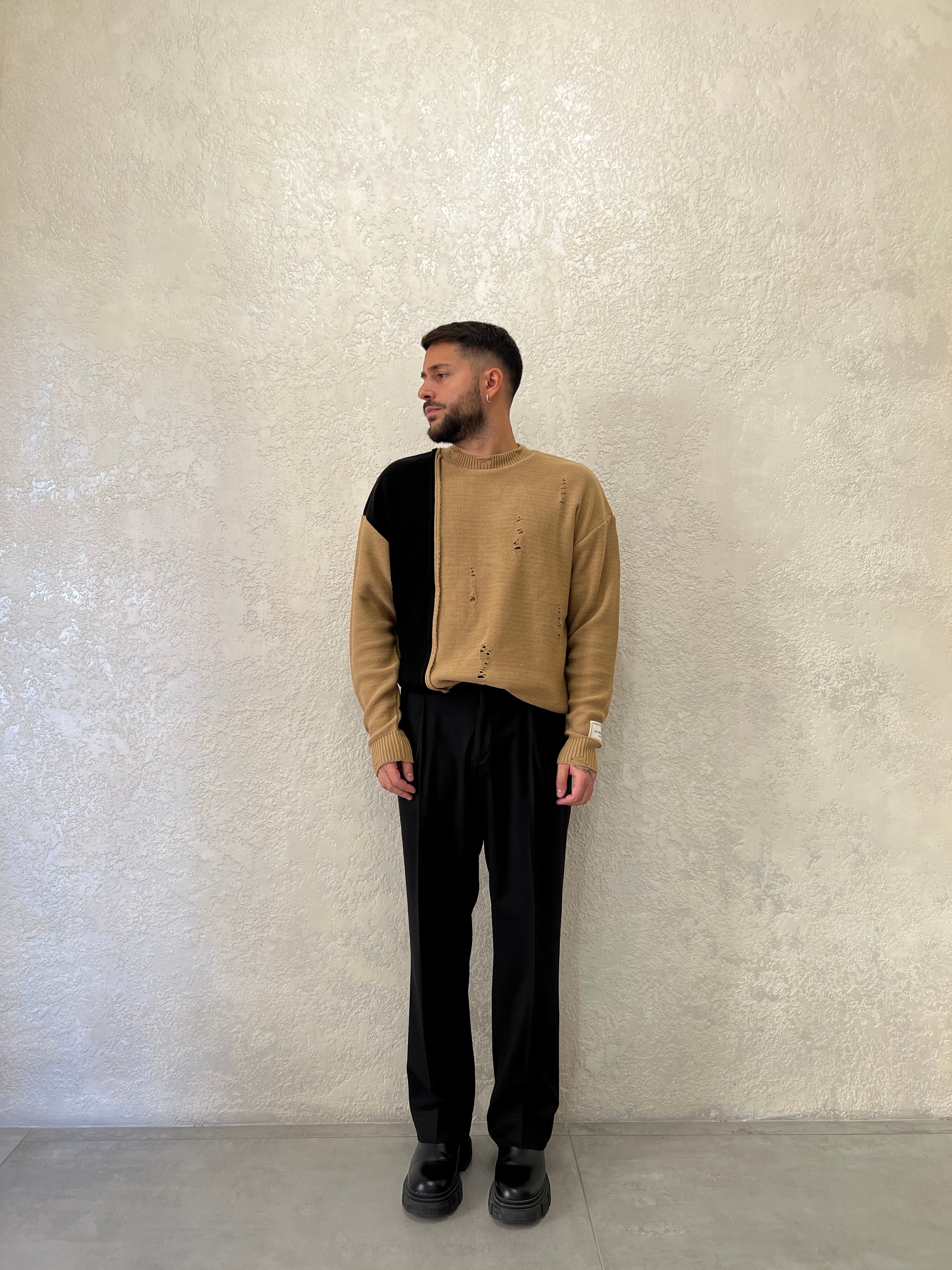 Maglione Bicolor