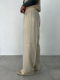 PANTALONE SAFARI CON MOLLA FONDO AMPIO