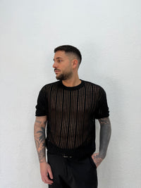 MAGLIA IN FILO VELATA