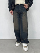 JEANS BAGGY LESS CON COULISSE SUL FONDO