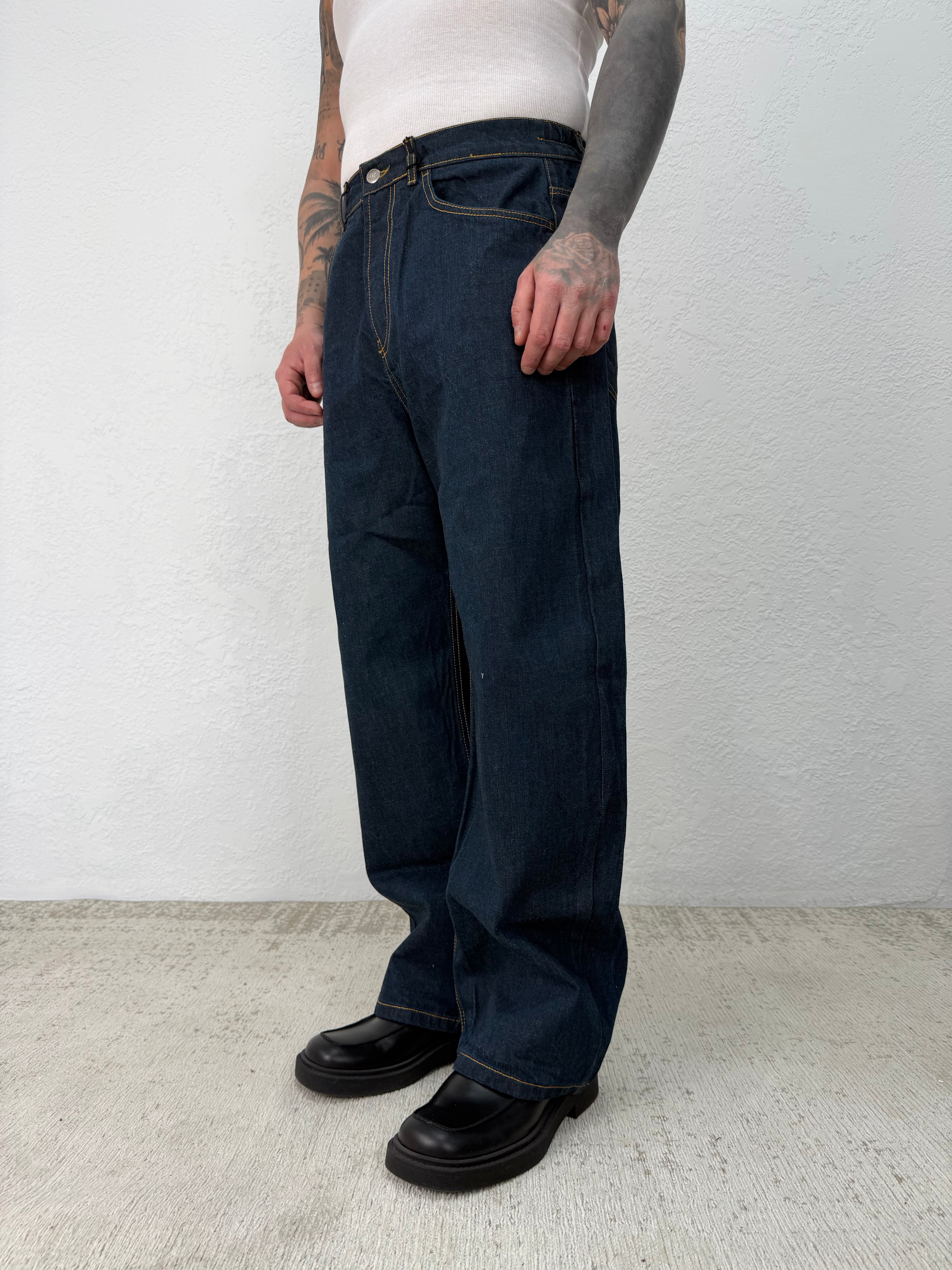 JEANS BALOON LAVAGGIO ZERO CON MOLLA RETRO