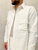 Camicia in Velluto Coordinato
