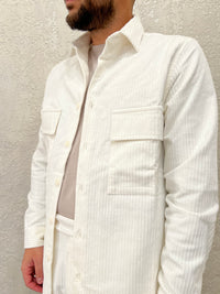 Camicia in Velluto Coordinato