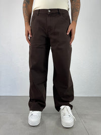 JEANS COORDINATO CAMICIONE OVER MARRONE