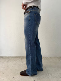 JEANS FLARE LAVAGGIO BLU