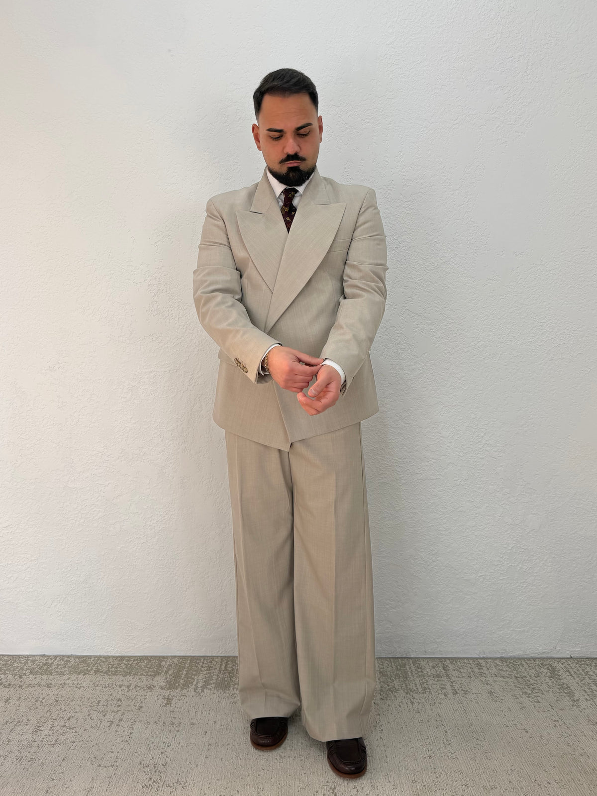 PANTALONE DENZEL SENZA BUSTINO FONDO AMPIO