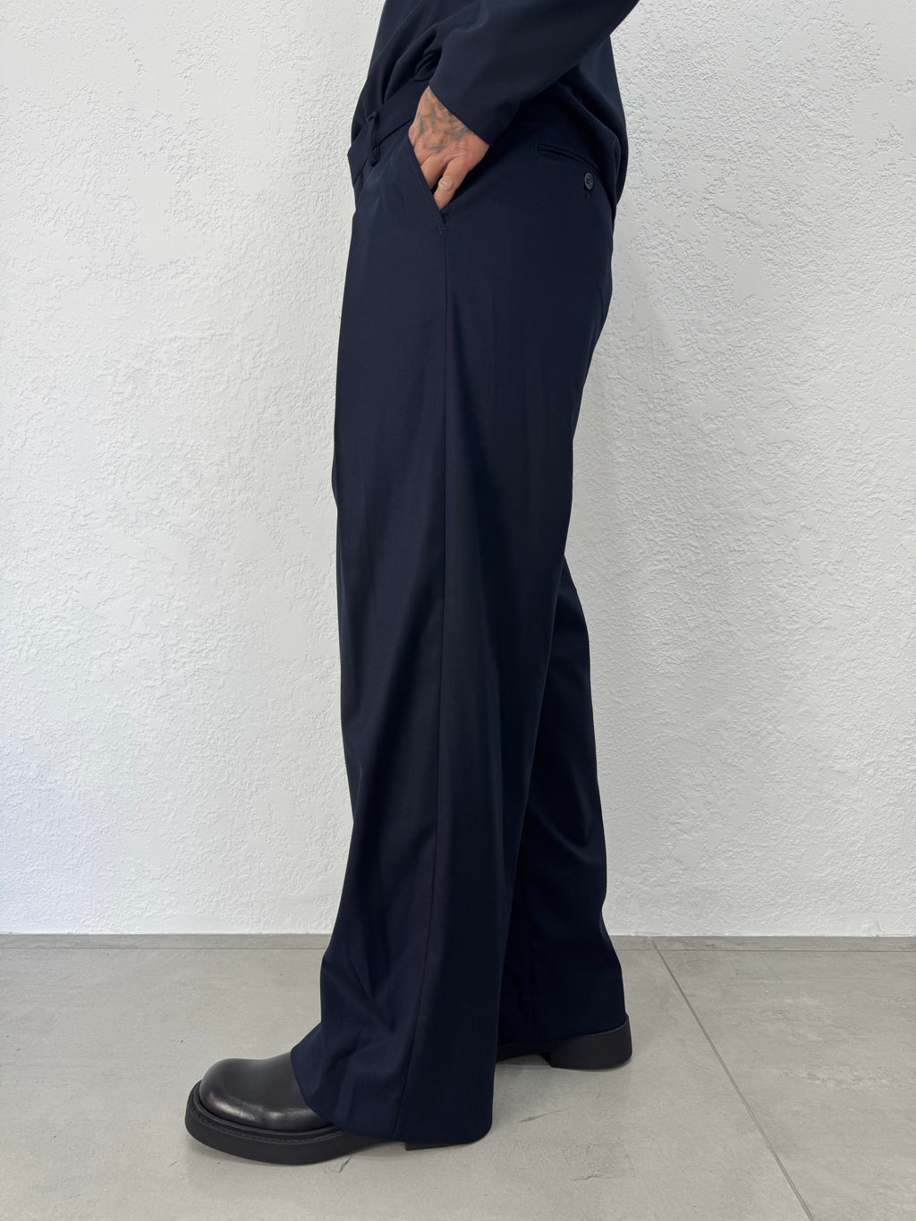 PANTALONE PINCES LATERALE SMITH