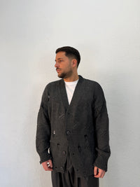 CARDIGAN OVER CON ROTTURE
