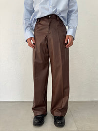 PANTALONE EFFETTO PELLE