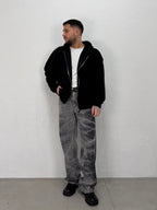 FELPA OVER CON ZIP