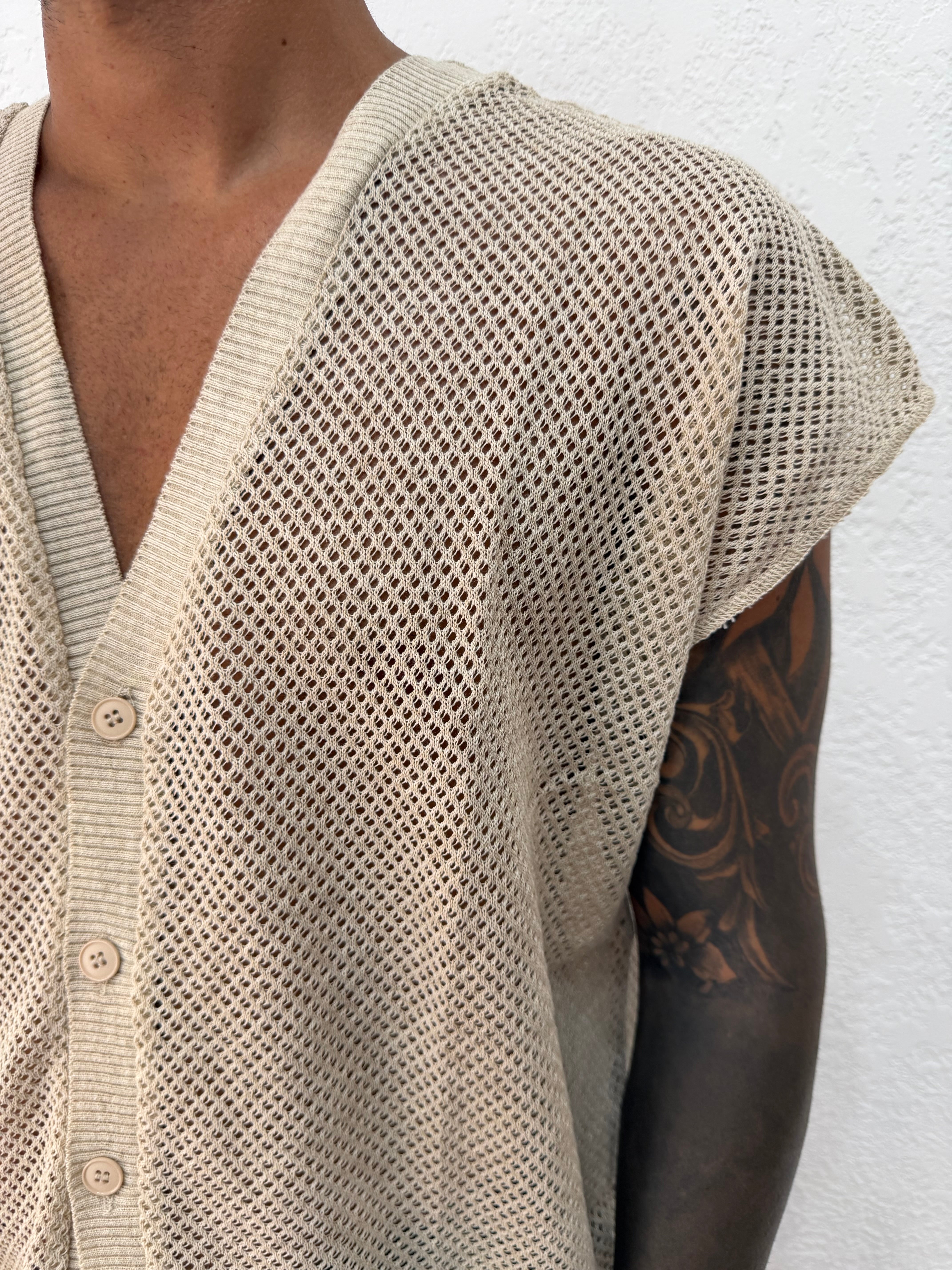 CARDIGAN OVER SMANICATO