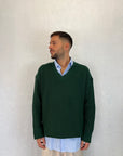 Maglione Scollo V Over