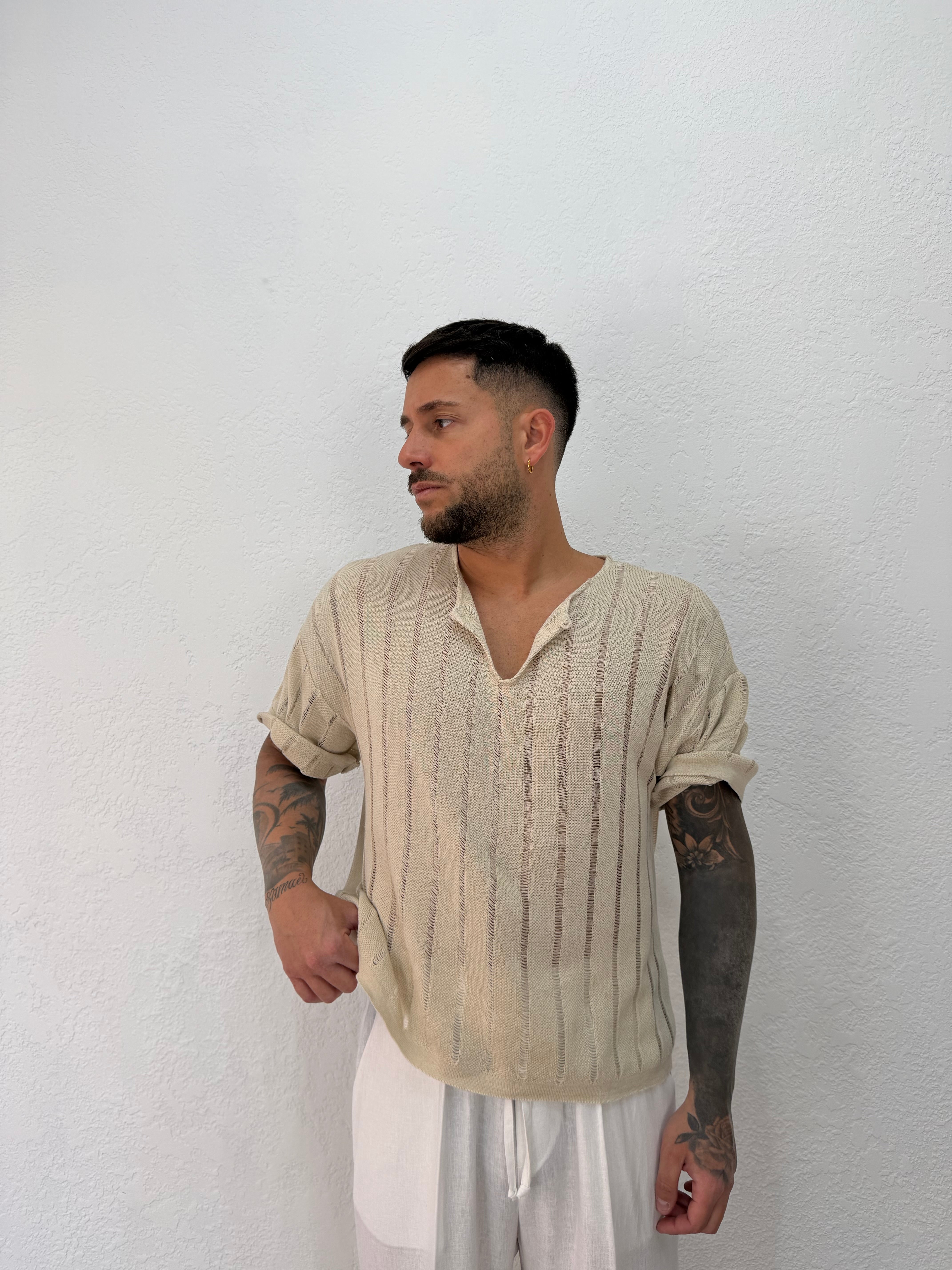 Beige / S