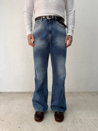 JEANS FLARE LAVAGGIO BLU