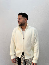 CARDIGAN FULL ZIP DOPPIO CURSORE