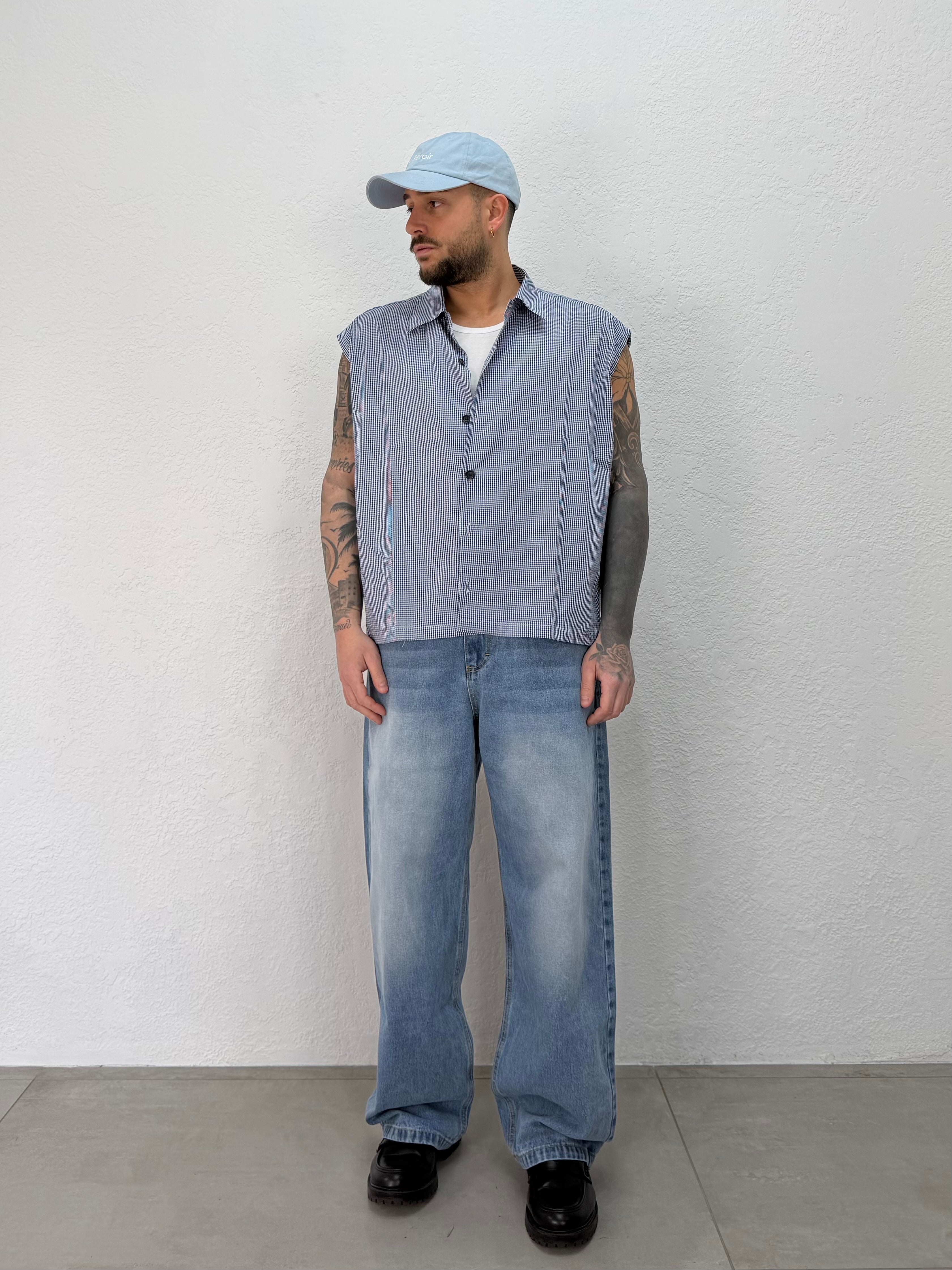 CAMICIA OVER GIRO MANICA