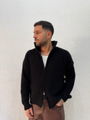 CARDIGAN FULL ZIP DOPPIO CURSORE