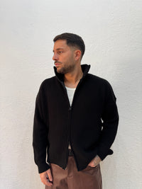 CARDIGAN FULL ZIP DOPPIO CURSORE