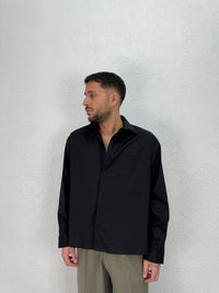 CAMICIA OVER CON SPACCHI LATERALI
