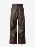 PANTALONE EFFETTO PELLE