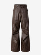 PANTALONE EFFETTO PELLE