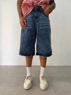 CHICANOS DENIM SHORT