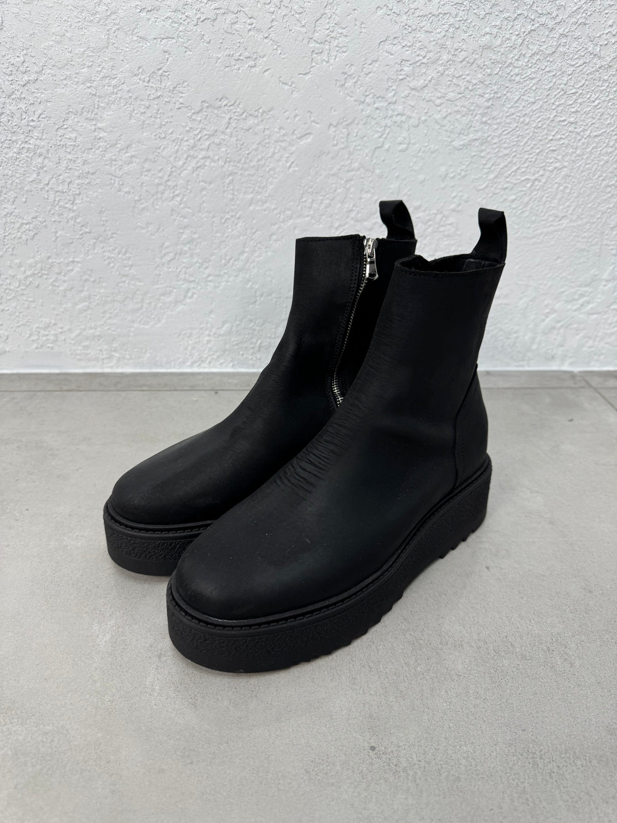 STIVALE IN PELLE PLATFORM
