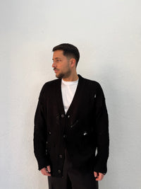 CARDIGAN OVER CON ROTTURE