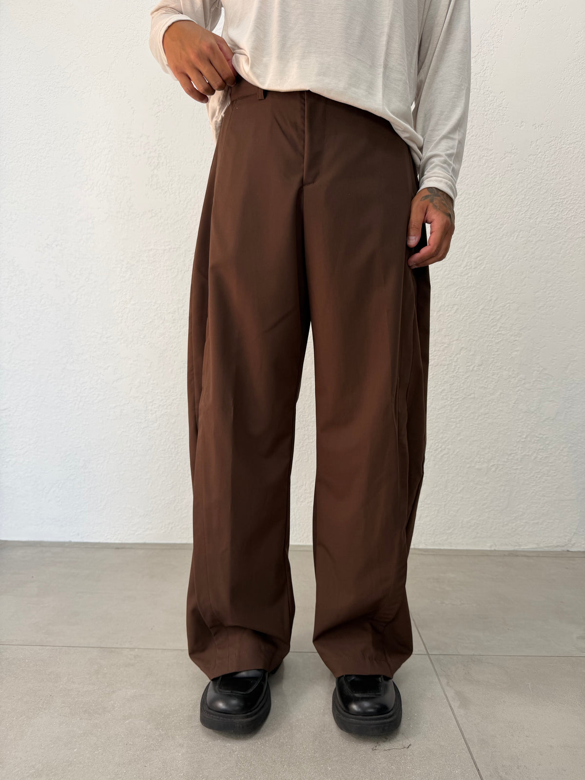 PANTALONE PINCES LATERALE MIDWEST