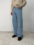 JEANS BAGGY LAVAGGIO CHIARO