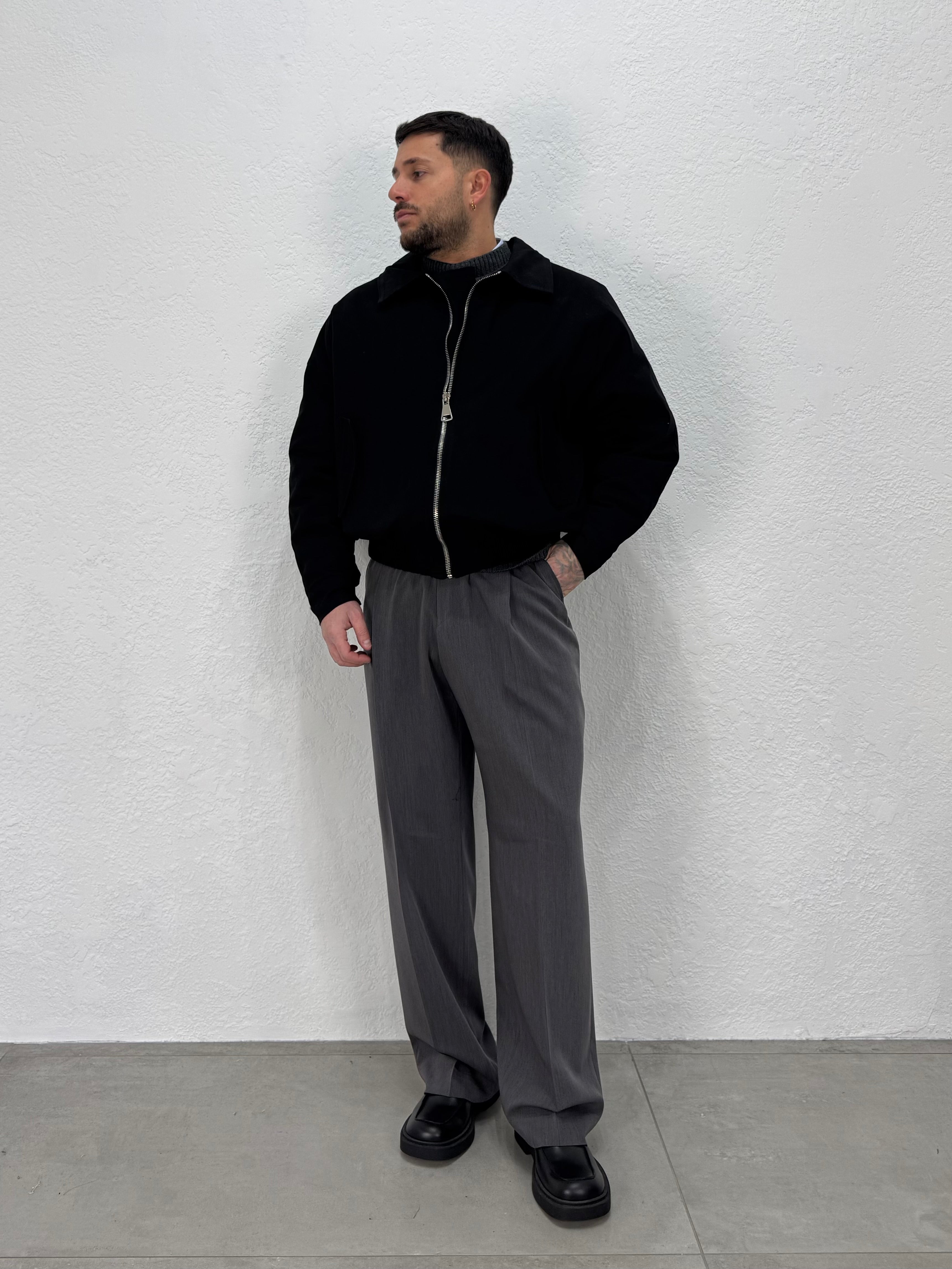 JACKET IMBOTTITO GABARDINA