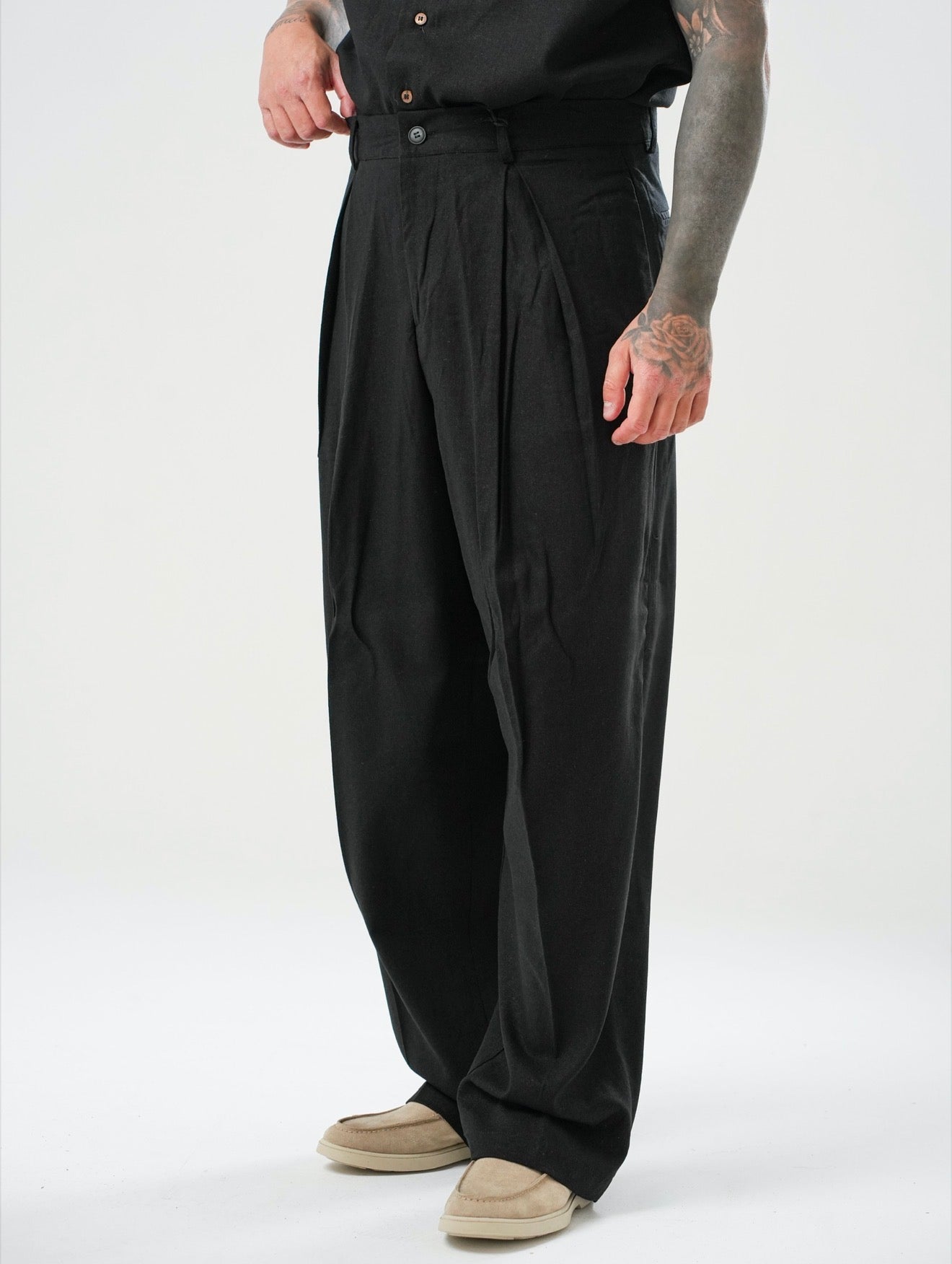 PANTALONE NEMEA PINCES BACIATA