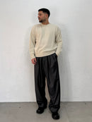 MAGLIONE CON PROFILI DOPPIATO