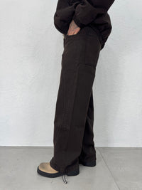 JEANS BAGGY LESS CON COULISSE SUL FONDO