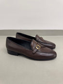 MOCASSINO IN PELLE MORO