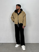 PUFFER OVER IN VELLUTO