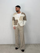 CARDIGAN BICOLOR TRAMATO FILO