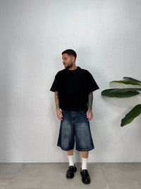 Bermuda in Jeans Over