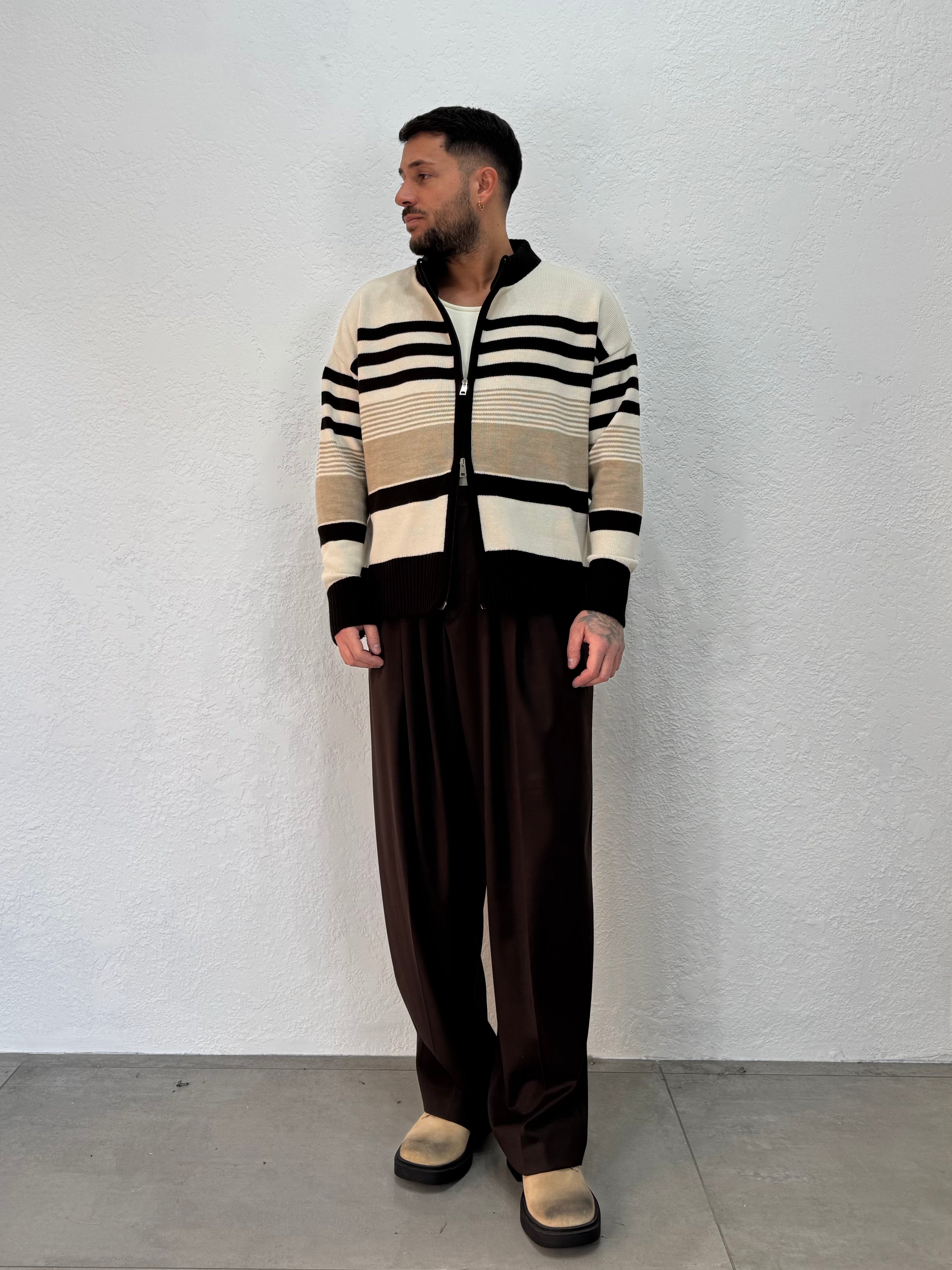 CARDIGAN FULL ZIP A FASCE