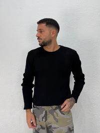 MAGLIA MISTO LANA STRUTTURATA